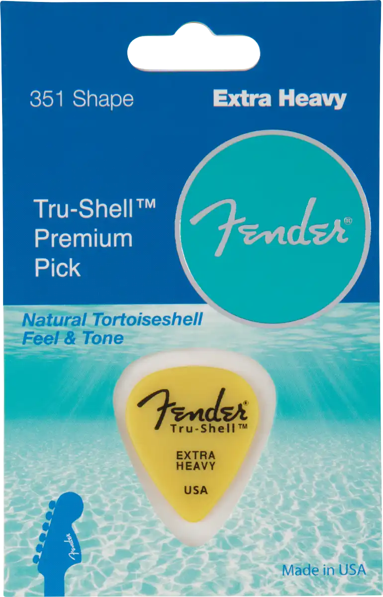 Fender TRU-SHELL Casein Pick - 351 Shape